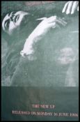 The Smiths / Morrissey shop advertising poster for  ' The Queen Is Dead ' album release with