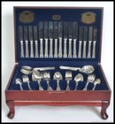 A good quality Viners canteen of cutlery complete and in the original presentation canteen on