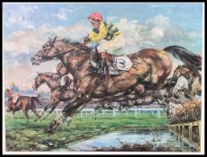 A pair of racing prints,