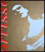 The Smiths / Morrissey -  A large gold with red lettering advertising poster for Morrissey ( The