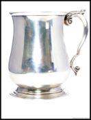 A good hallmarked silver tankard,