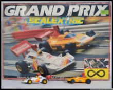 A retro 20th century Scalextric set - Formula One.