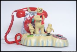 A retro 1984 Coke Cola Polar Bear advertising promotional animated musical  telephone