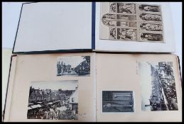 A good early postcard album being entitled Flanders 1932 with cards from Bruges, Ypres, The Salient,