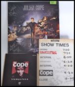 Julian Cope - A signed Julian Cope long play record ' Saint Julian ' signed by Julian Cope,