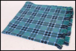 A fabulous handmade mid century Welsh marriage rug blanket.