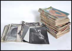A collection of vintage magazines dating from the 1930's all relating to Photography and cameras to