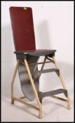 A stunning vintage mid century very rare aluminium  Mary Jane Grainger metamorphic ironing board,