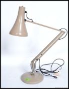 A Herbert Terry brown anglepoise Industrial lamp in excellent condition.