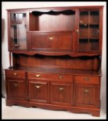 A very good quality Georgian style oak sideboard.