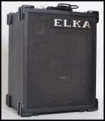 An 1980's Elka Cub 50 guitar amplifier by Elka Professional Keyboards,