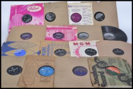 A collection of mainly Rock n Roll 78rpm records to include Bill Haley and his Comets x 4,