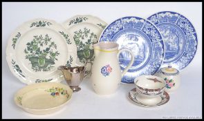 A collection f ceramics to include Poole, Wedgwood, Royal Doulton etc. Please see images.