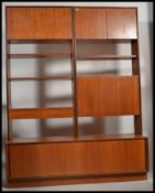 An excellent 1970's G-Plan teak wood room divider upright side cabinet.