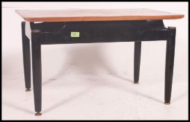 A retro G-Plan Librenza pattern teak wood coffee table.