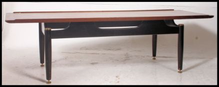 A 1960's G-Plan Librenza pattern rectangular coffee table.