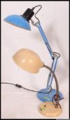 A vintage mid century, anglepoise / gooseneck desk lamp,