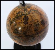 A fabulous and rare 19th century Georgian ' Smiths ' Terrestrial desktop Globe c1834.