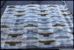 A large modern Ikea floor rug - Vidstrup ( description to be updated )