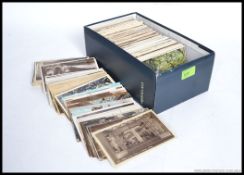 A collection of approx 600 assorted postcards, all UK topographical,