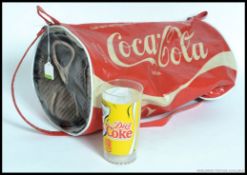 A Vintage retro Coca Cola advertising  Bag,