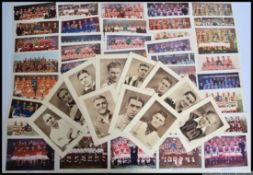 A collection of Sherman's Pools Ltd trading cards - Football.