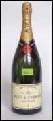 A magnum of Moet and Chandon Champagne sealed complete with the contents