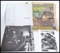 The Charlatans - The Charlatans ' Some Friendly ' vinyl LP 1st press along with a Charlatans promo