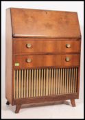 An early to mid 20th century Walnut bureau, having a fall down front with fully appointed interior,