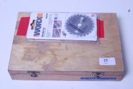 A BA Tap & Die set 0 - 10BA, within the original wooden case. Taps No.