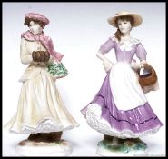 A Royal Worcester figurine entitled ' Autumn ' Limited edition 4363 of 7000.
