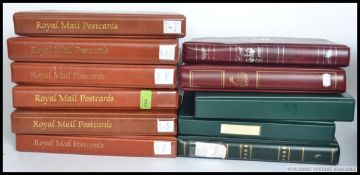 A box of first day covers and cards across 11 albums to include many subjects ( see illustrations )