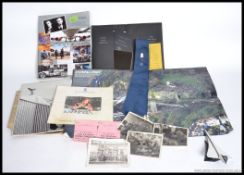 A collection of items relating to Rolls Royce  and Concorde to include 25 year service tie and tie
