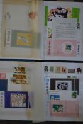 Two  album's  of several 1980's Chinese  China first day covers, covering many subjects.