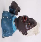 MONEY BOX: An antique style reproduction novelty money box in the form of a lady,