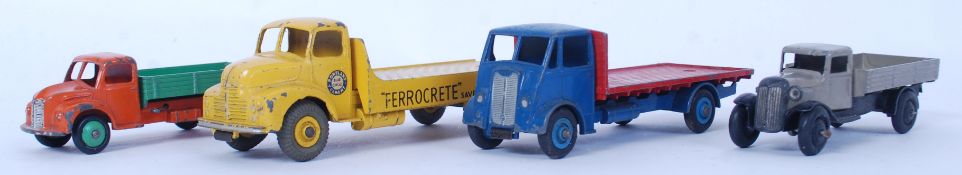 DINKY: A collection of 4x vintage Dinky diecast model cars - 25A, 512, 419 and a Dodge.