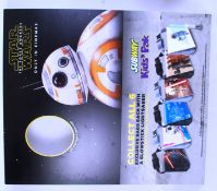 STAR WARS FORCE AWAKENS: An original The Force Awakens Subway Star Wars shop advertising