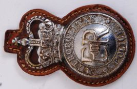 MOUNTED POLICE: An original mounted police uniform breast plate badge, from the Metropolitan Police.