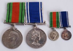 POLICE MEDAL GROUP: Police Sgt Neville Walters medal group - Defense Medal,