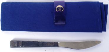 CONCORDE: Two pieces of Concorde memorabilia - an original serviette and napkin ring,