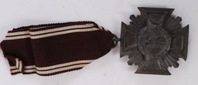 NSDAP: Germany, Third Reich medal: NSDAP, ten year, Long Service Medal, heavy alloy construction,