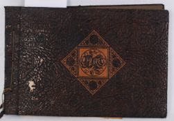 STANSFIELD BROUN PHOTO ALBUM: A fascinating post-WWI 1920's - 1940's photograph album / part scrap