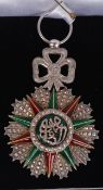 Order Of Glory, Nichan Iftikhar; original silver Turkish order medal.