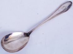 An original rare WWII Second World War Nazi 800 silver (white metal ) spoon,