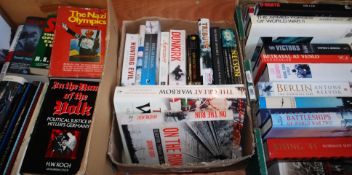 MILITARY BOOKS: A LARGE quantity of assorted military related books - spanning most subjects -