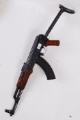 AKM: A Chinese issue AKM Assault Rifle weapon. Type 56, 415mm barrel. Serial No. 28029369.