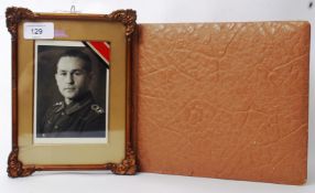 An original WWII era Nazi army related photograph album,
