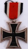 IRON CROSS 2ND CLASS: An original Second Class awarded German Iron Cross medal.