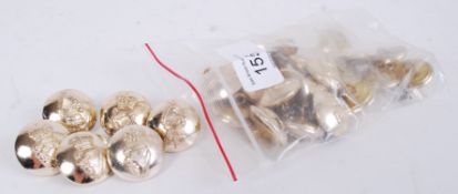 BUTTONS: A collection of Royal Guards uniform brass buttons - Birmingham Buttons Co.