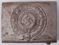 A vintage Nazi WWII Second World War era uniform belt buckle